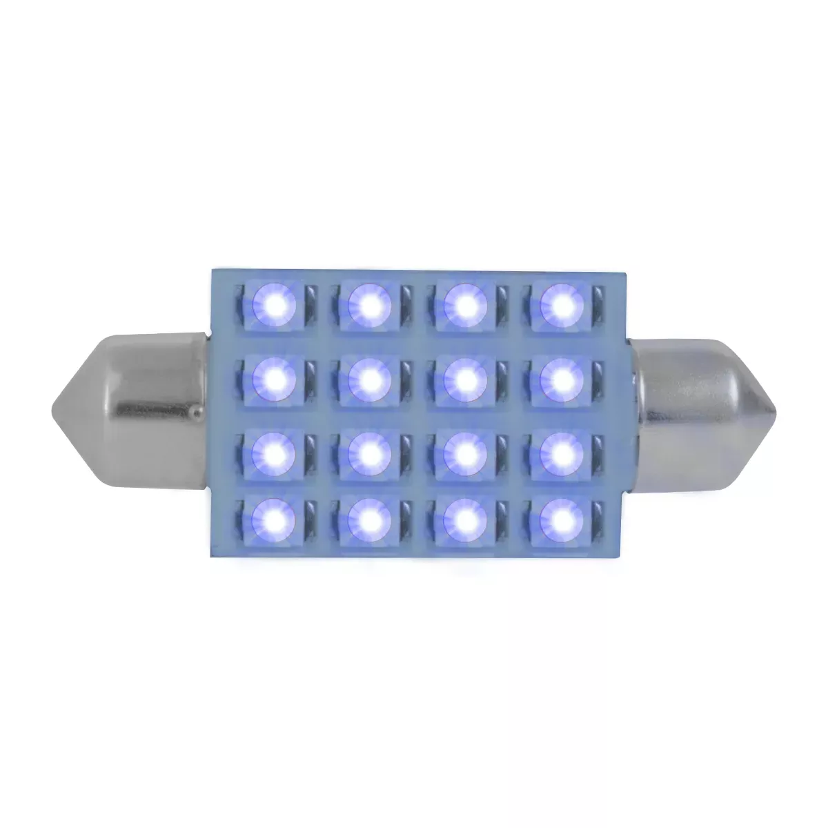 211-2 Dome Type 16 LED Light BulbBlue