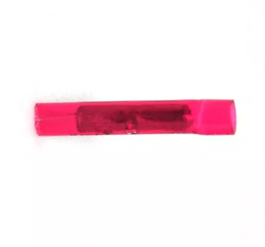 22-18 AWG Nylon Insulated Red Butt Connector - 100 to 1000 Pack - Made in USA