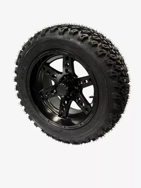 23x10.00-14 Duro Desert on Chaos Matte Black Wheel