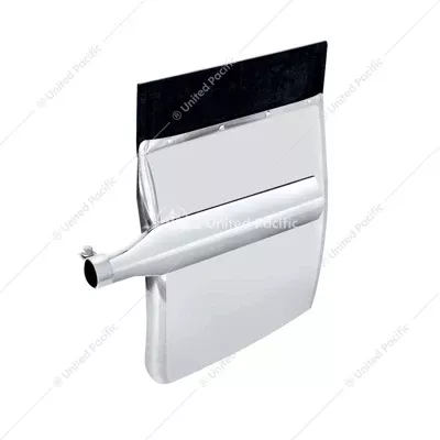 24" X 27" Stainless Quarter Fender Set - Triangle Bracket