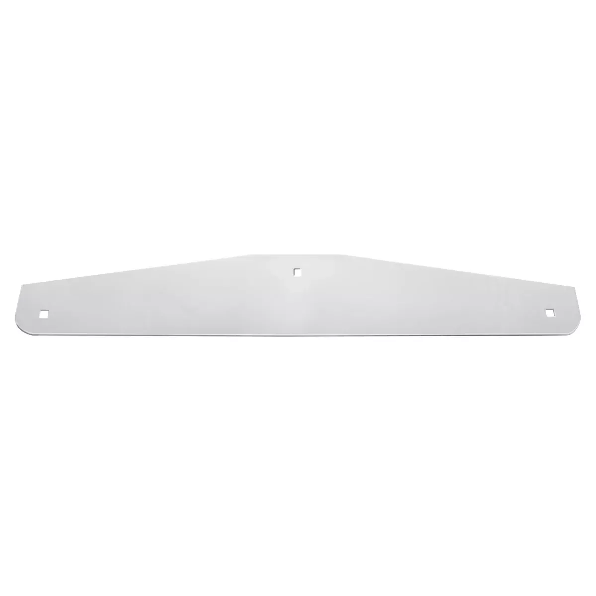 24" X 4" Stainless Steel Bottom Mud Flap Plate - Bolt Thru