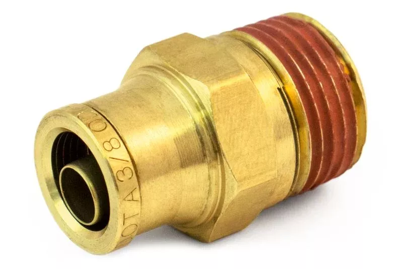 3/8"x1/2" Push Lock Male Connector