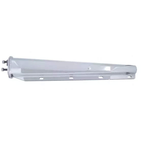 30" Chrome Heavy Duty Mud Flap Hangers - 2-1/2" Bolt Pattern (Pair)