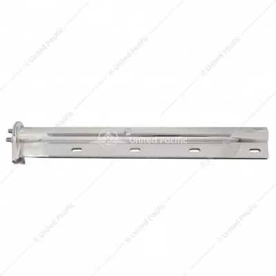 30" Chrome Light Duty Mud Flap Hangers (Open End Cap) - 1-1/8" Bolt Pattern