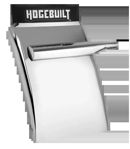 34" Quarter Fenders 430 Stainless Steel 16 Gauge Triangle Arm Mount