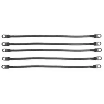 36-Volt 4-Gauge Battery Cable Set (Fits Select Club Car / Yamaha Models)