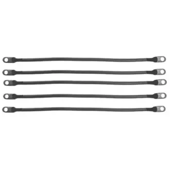 36-Volt 6-Gauge Battery Cable Set (Fits Select Club Car / Yamaha Models)