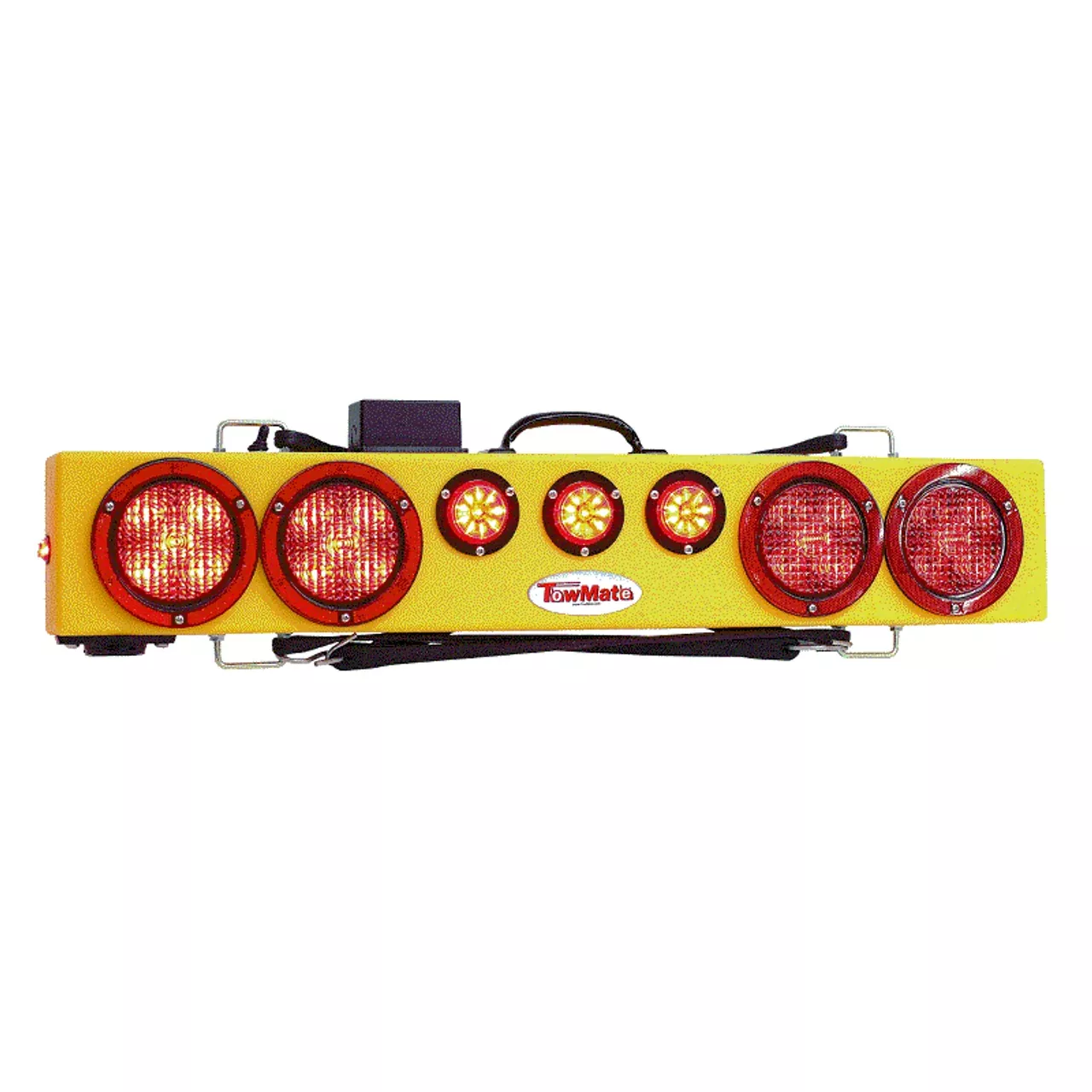36" Wireless Light Bar w/Four 4" Round STT Lights, 3 DOT Markers and Side Marker