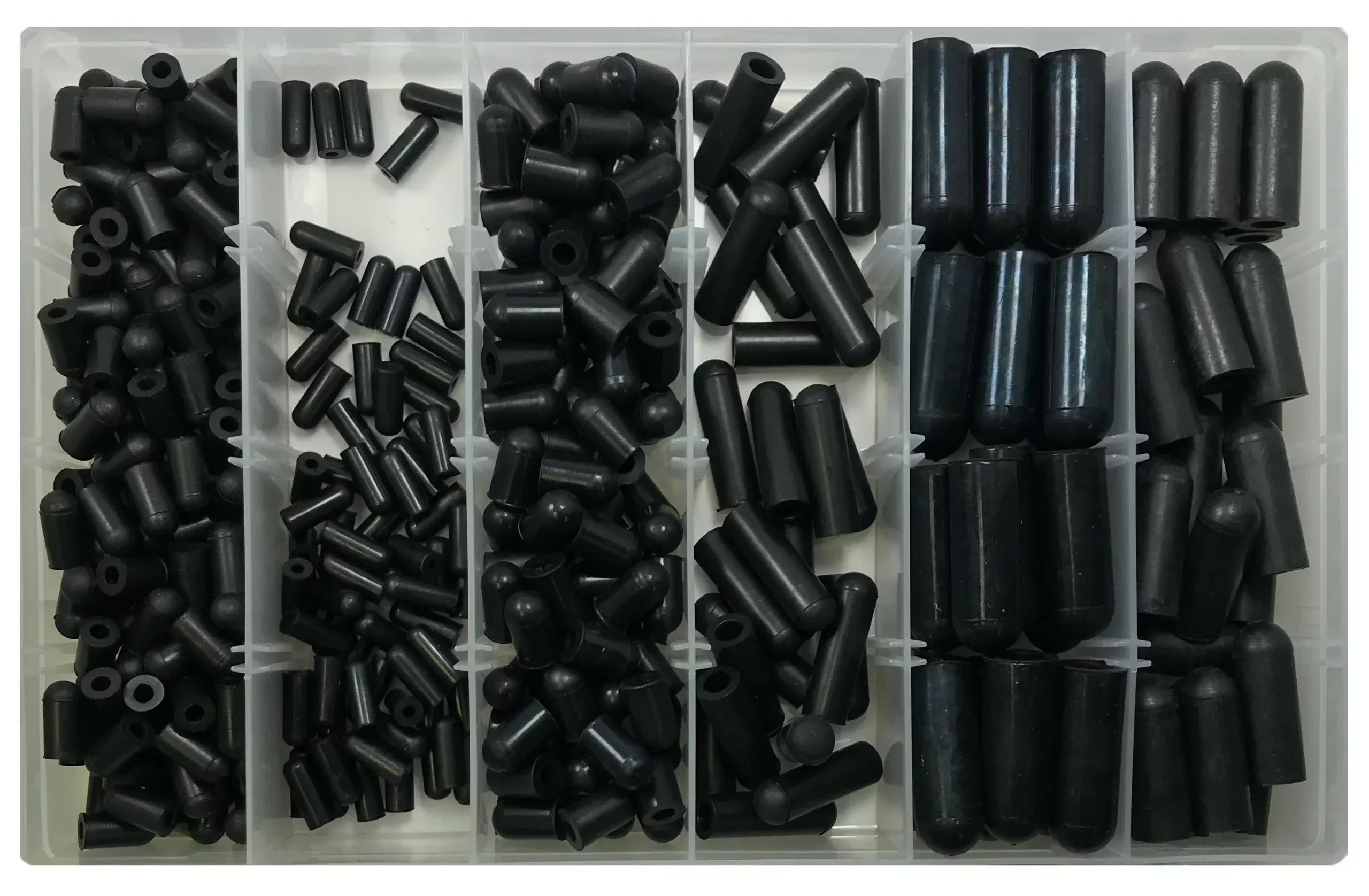 385 Piece Large Rubber Carburetor & Vacuum Cap Assortment Kit