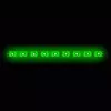 3m led strip light, green