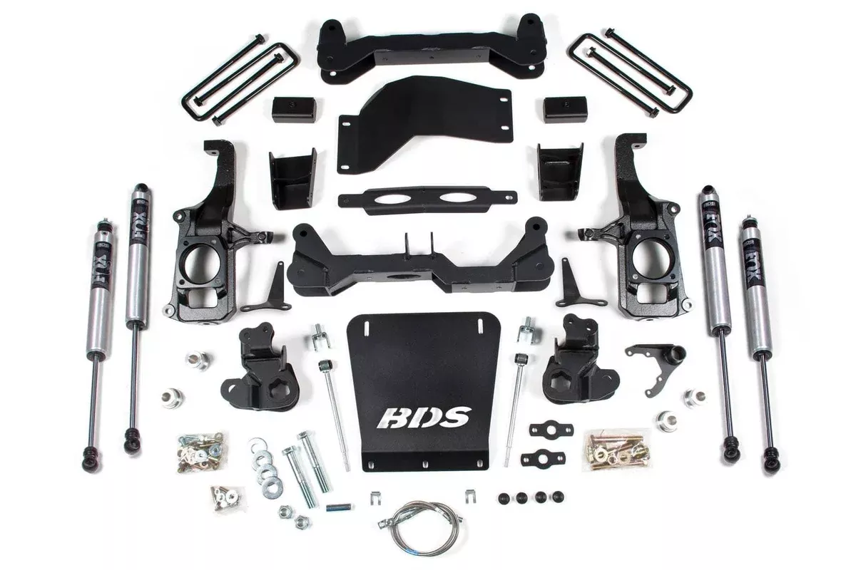 4.5" LIFT KIT W/ 3" LIFT BLOCKS 11-19 GM HD W/OVERLOADS-BDS1820FS