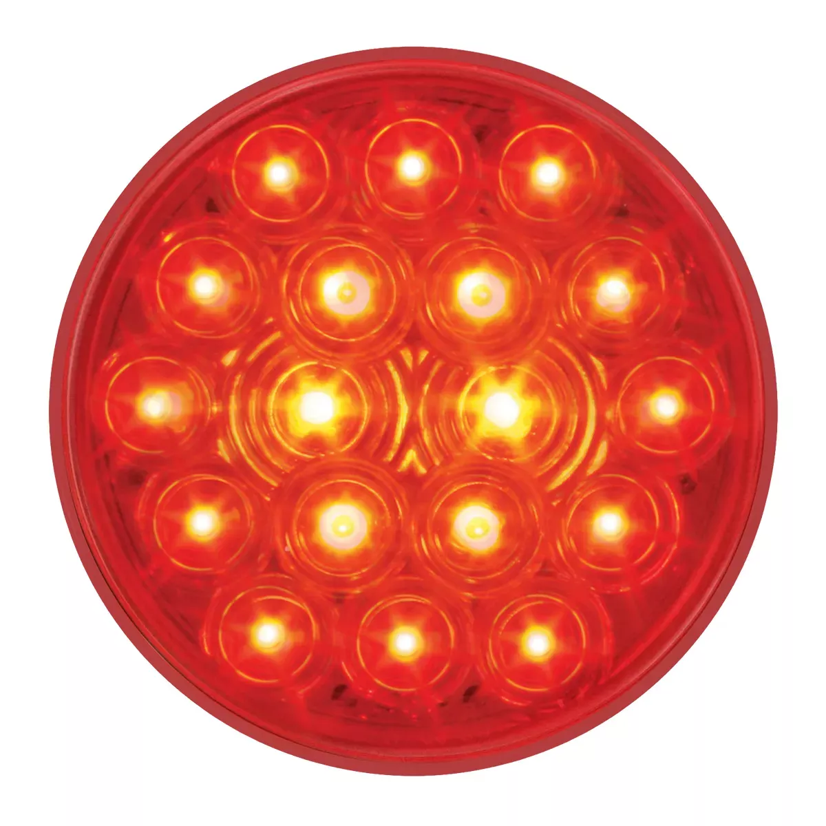 4″ Fleet 18 LED Light With 3 Prong Round PlugSealed Light