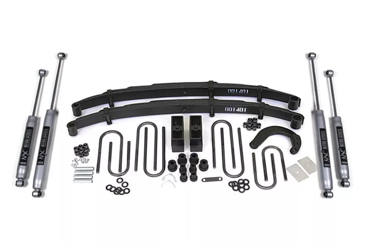 4" LIFT KIT 77-87 GM W/ NX2 SHOCKS-BDS123H