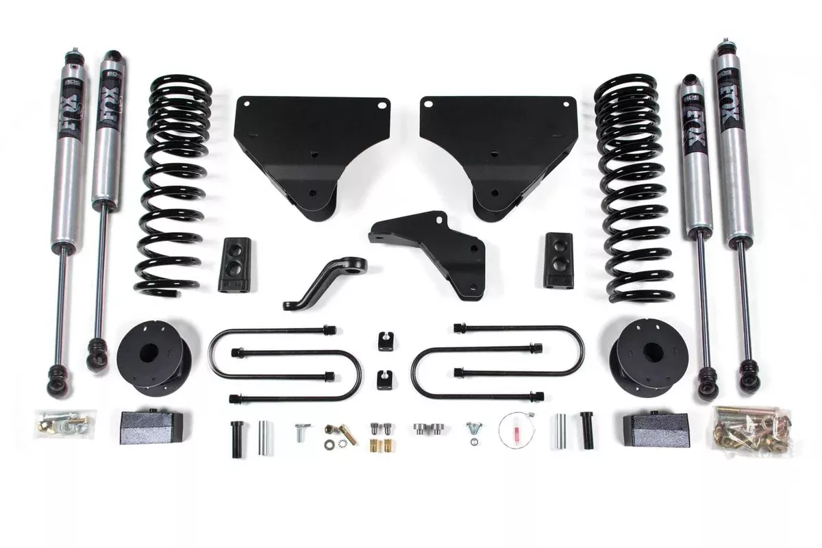 4" LIFT KIT W/ FOX 2.0 SHOCKS 13-18 RAM 3500 4WD GAS W/ AIR RIDE-BDS1645FS
