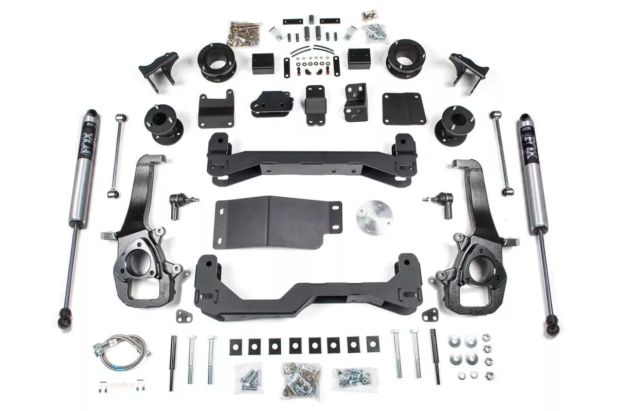 4" LIFT KIT W/ FOX 2.0 SHOCKS 14-18 RAM 1500/19-24 CLASSIC W/AIR RIDE-BDS1623FS