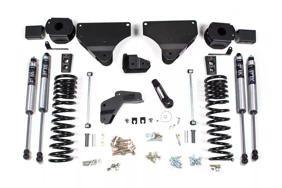 4" LIFT KIT W/ FOX 2.0 SHOCKS 14-18 RAM 2500 4WD GAS W/ AIR RIDE-BDS1633FS