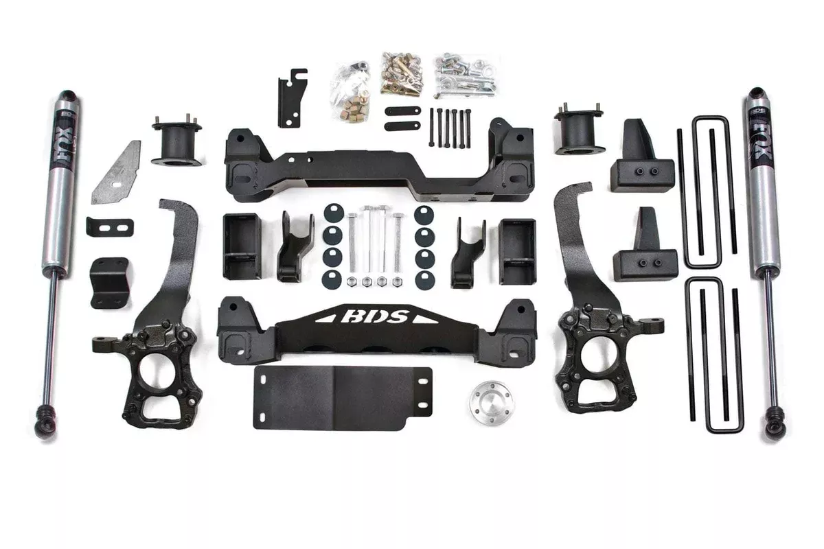 4" LIFT KIT W/ FOX 2.0 SHOCKS 15-20 F150 4WD-BDS1533FS