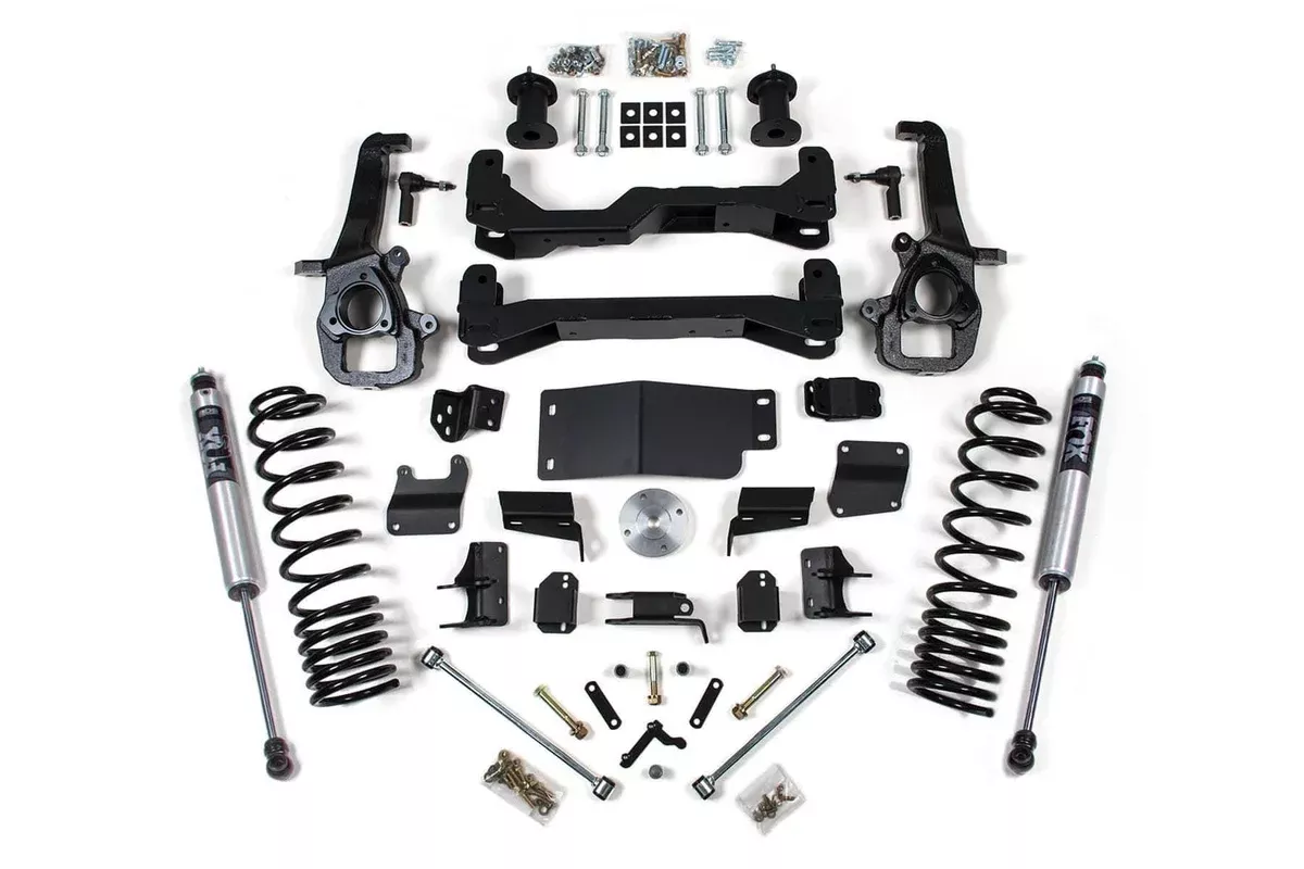 4" LIFT KIT W/ FOX 2.0 SHOCKS 19-24 RAM 1500 W/O OE 22" WHEELS W/O AIR RIDE-BDS1663FS