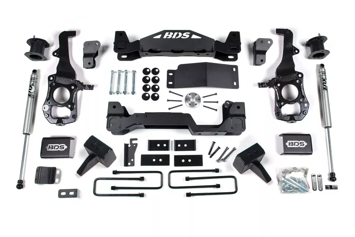 4" LIFT KIT W/ FOX 2.0 SHOCKS & 3" REAR LIFT 21-26 F150 4WD-BDS1583FS