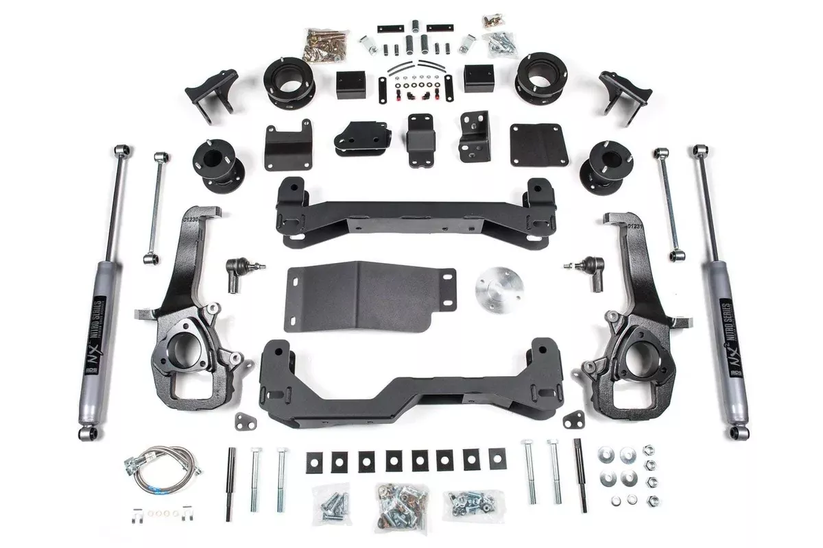 4" LIFT KIT W/ NX2 SHOCKS 14-18 RAM 1500/19-24 CLASSIC W/AIR RIDE-BDS1623H