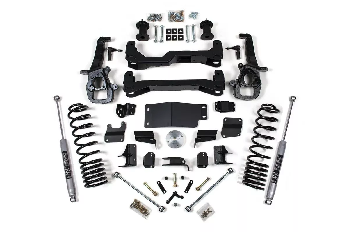 4" LIFT KIT W/ NX2 SHOCKS 19-24 RAM 1500 W/O OE 22" WHEELS W/O AIR RIDE-BDS1663H