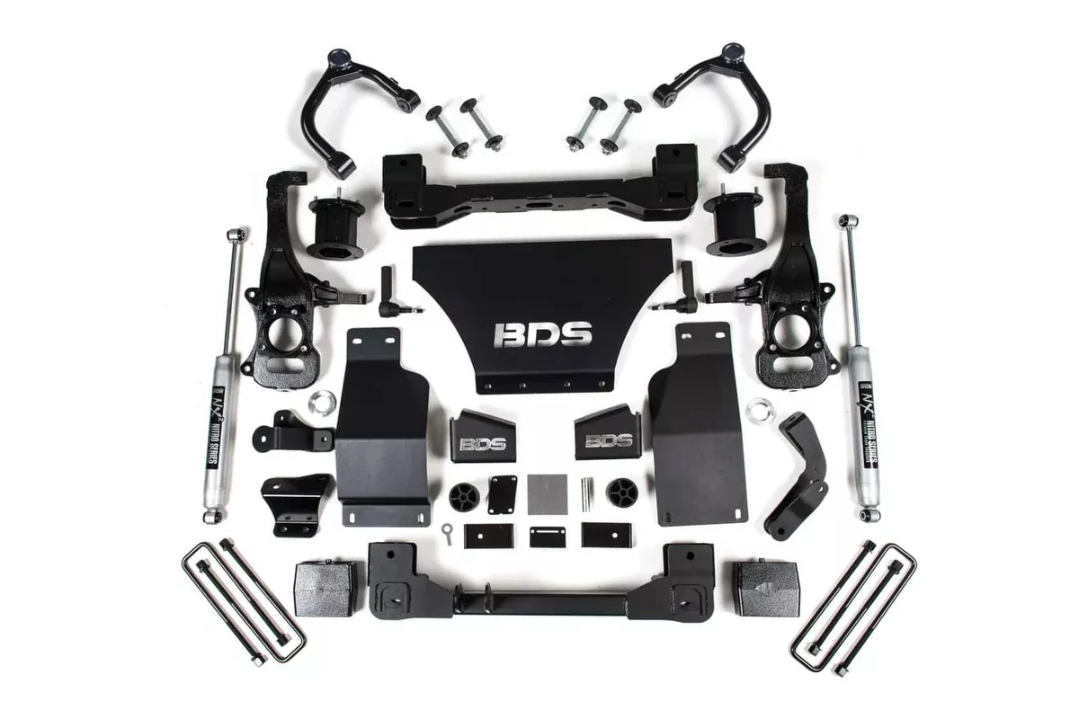 4" LIFT KIT W/ NX2 SHOCKS 19-26 GM 1500 TRAILBOSS/AT4 2.7/3.0L-BDS1807H