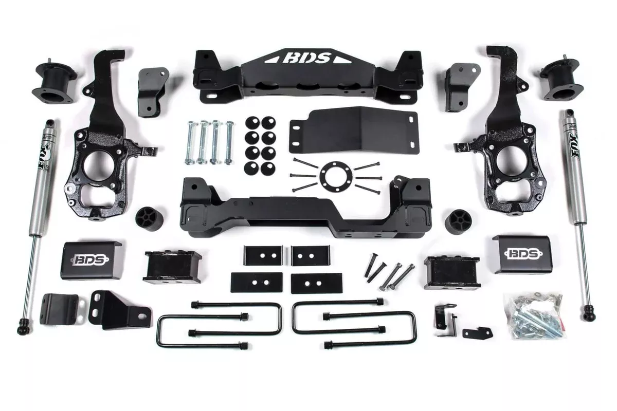 4" LIFT KIT W/ NX2 SHOCKS & 3" REAR LIFT 21-26 F150 4WD-BDS1583H