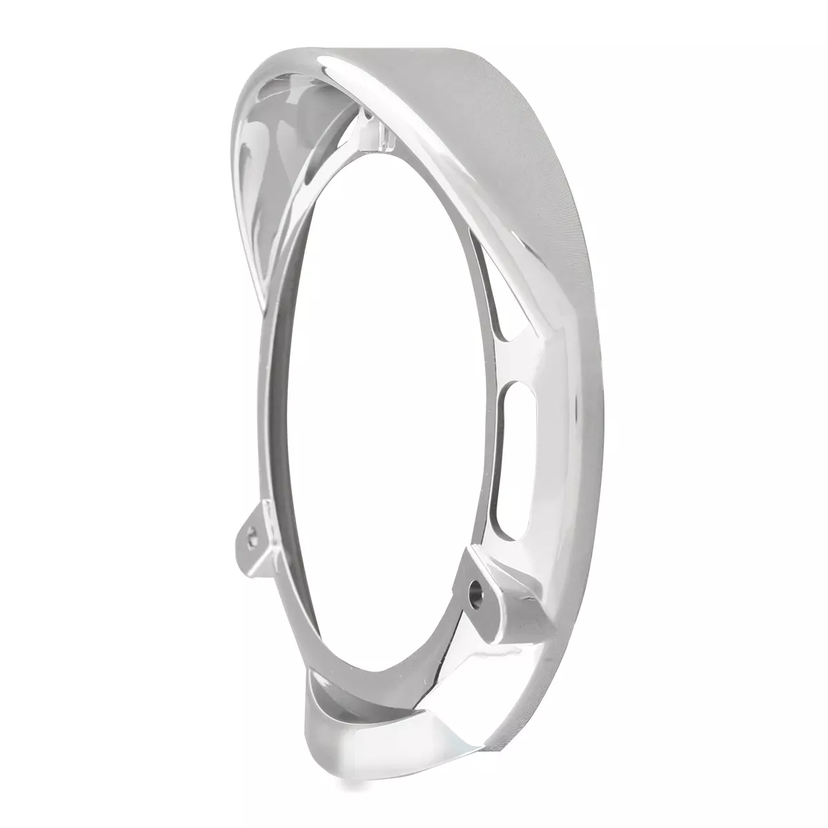 4" Right Side Up Bezel w/ Visor for Round Combination Pedestal Lights