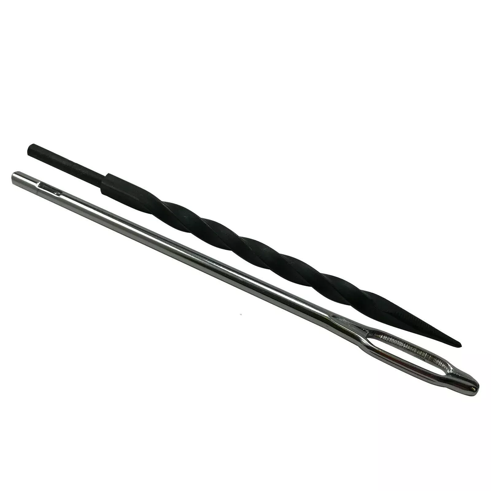 4" Split Eye & 4-1/2" Spiral Probe Tire Plug Tool Replacement Needles - 2 Piece Set - Made in USA