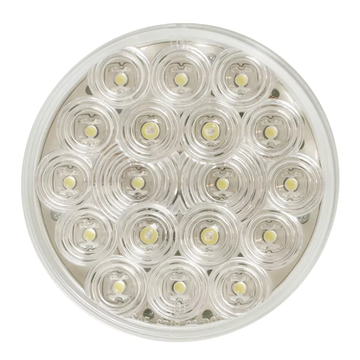 4″ White Fleet LED Back Up Light