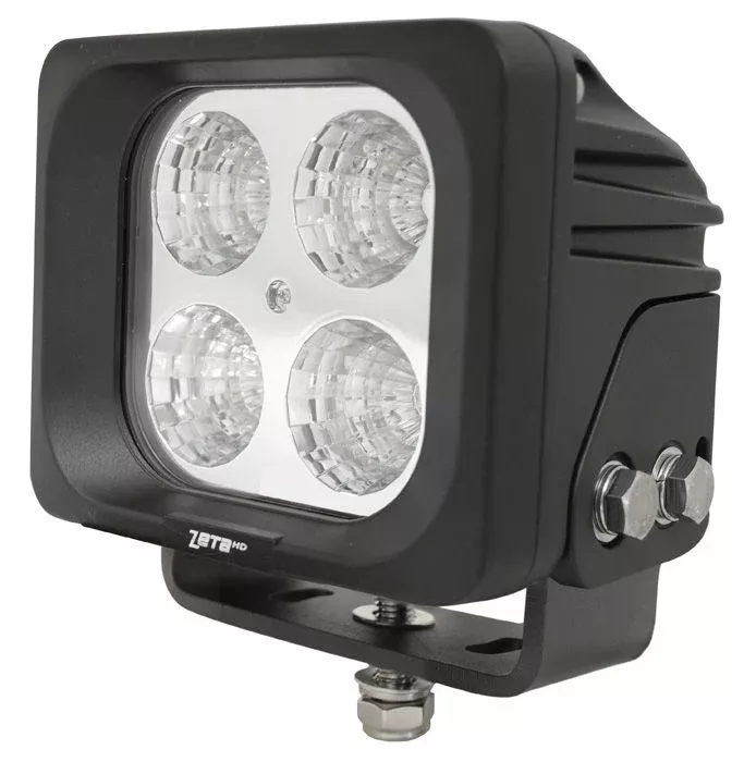 40W LED Work Light 40° Flood Beam 9-36V 3600lm IP68