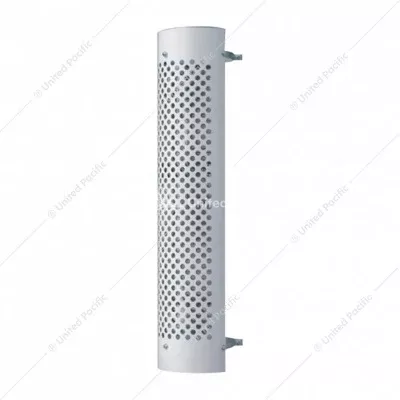 48" Stainless Exhaust Heat Shield For 7" Exhaust - Round Slot