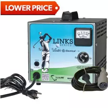 48-Volt / 13-Amp Club Car Powerdrive / IQ Links Series 3-Pin Charger (Fits 1996-Up)