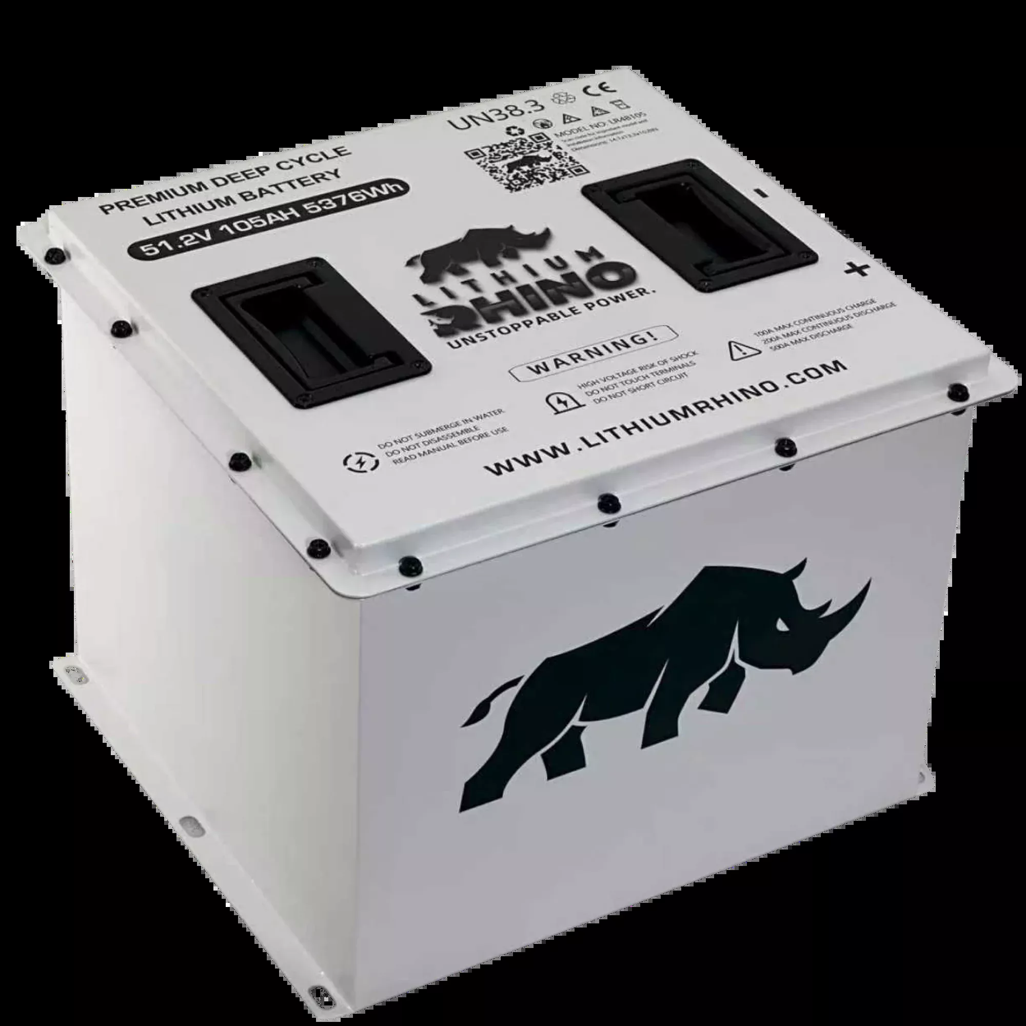 48V 105Ah CUBE Lithium Rhino Conversion Kit