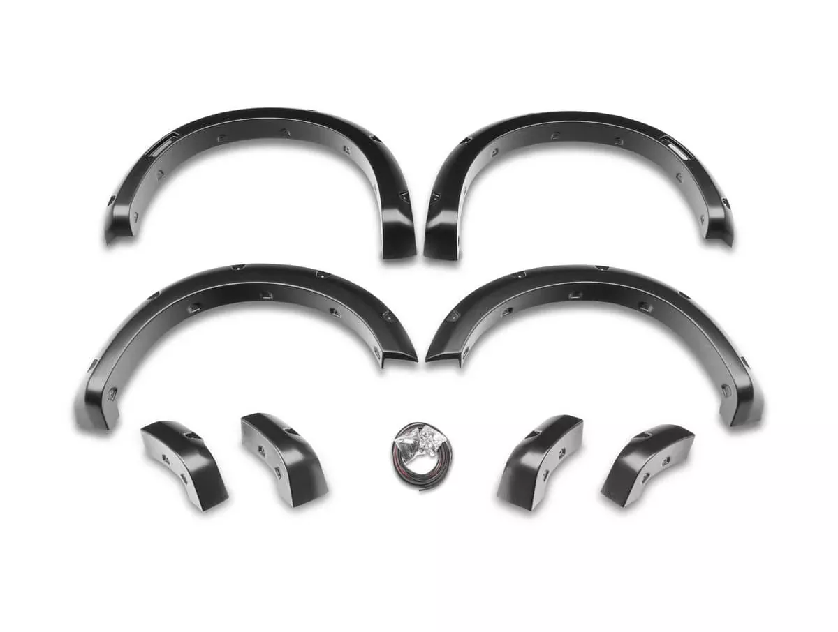4PC POCKET STYLE FENDER FLARES 16-24 NISSAN TITAN XD-2807909