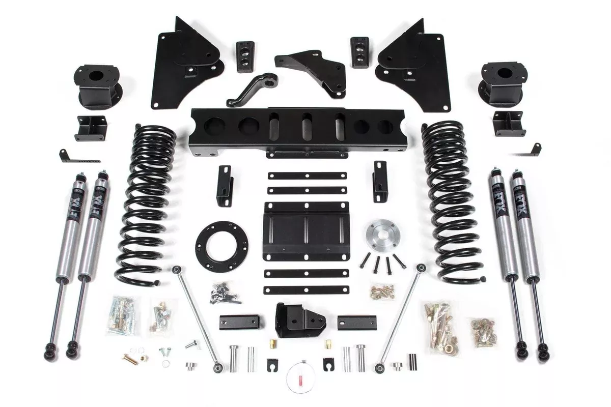 5.5" 4-LINK LIFT KIT W/ FOX 2.0 SHOCKS 14-18 RAM 2500 4WD GAS W/ AIR RIDE-BDS1629FS