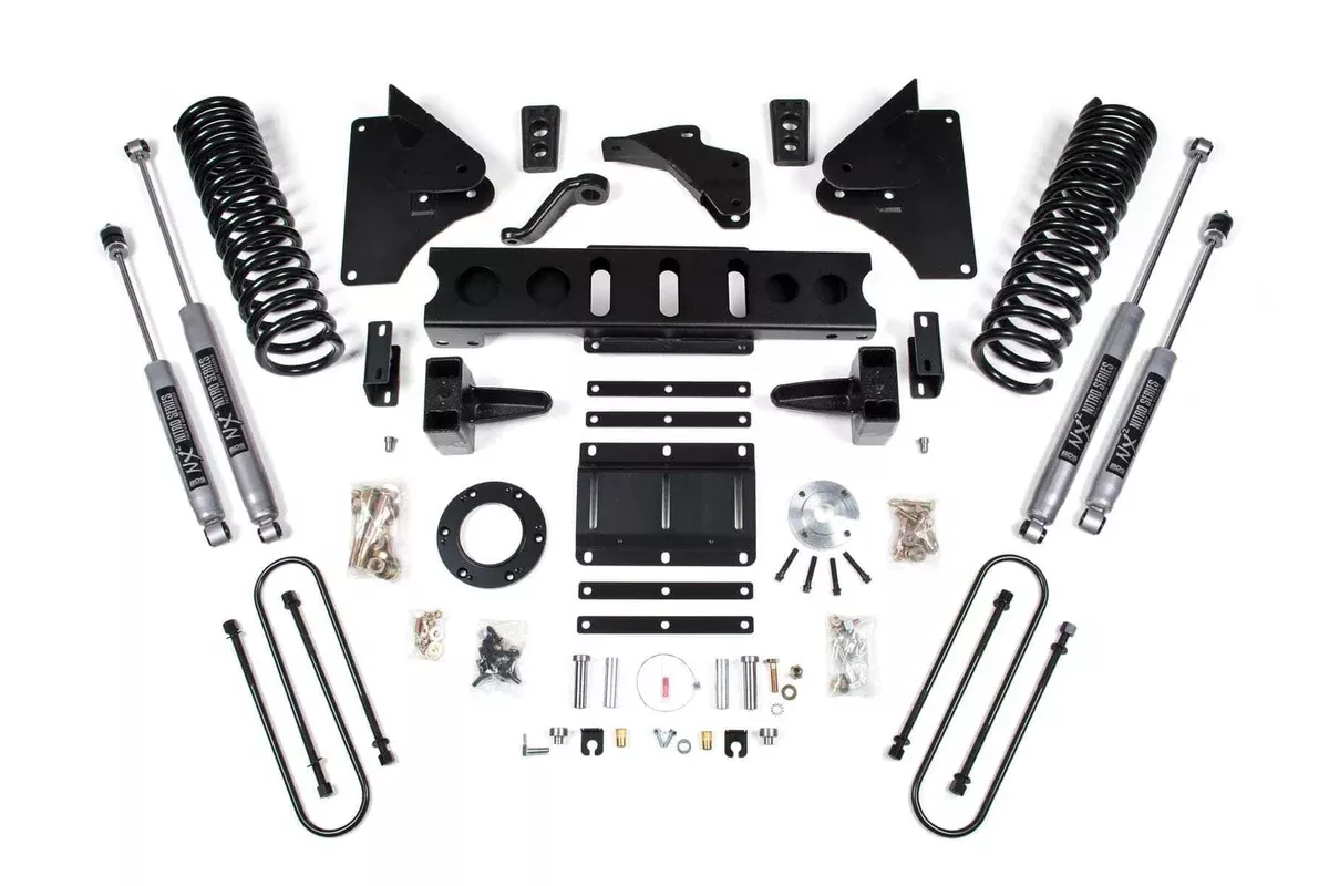 5.5" LIFT KIT W/ 4" LIFT BLOCKS 13-18 RAM 3500 4WD GAS-BDS1781H
