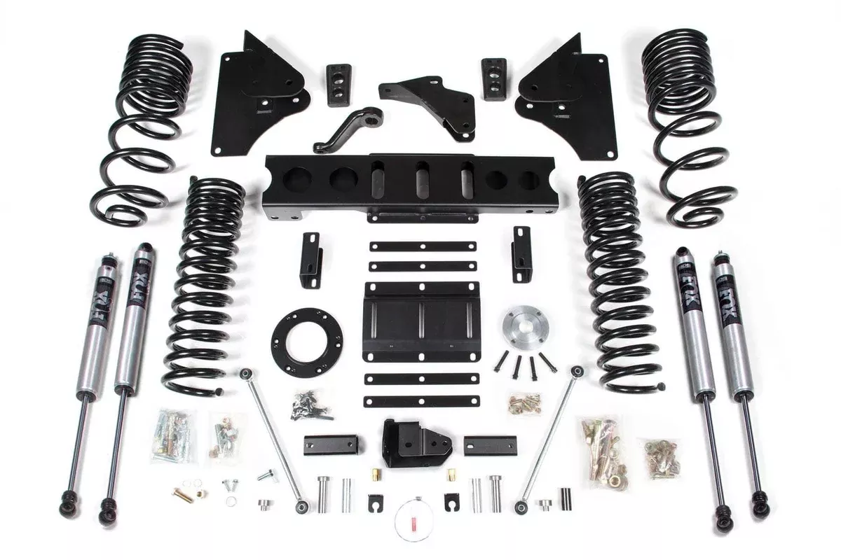 5.5" LIFT KIT W/ FOX 2.0 SHOCKS 14-18 RAM 2500 4WD GAS W/ 6-BOLT T-CASE-BDS1605FS