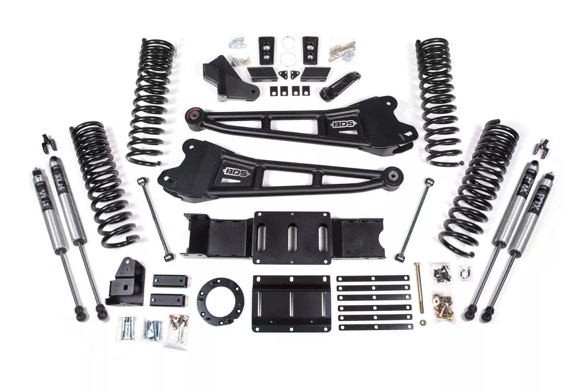 5.5" RADIUS ARM LIFT KIT 19-26 RAM 2500 GAS W/ 6-BOLT T-CASE-BDS1681FS