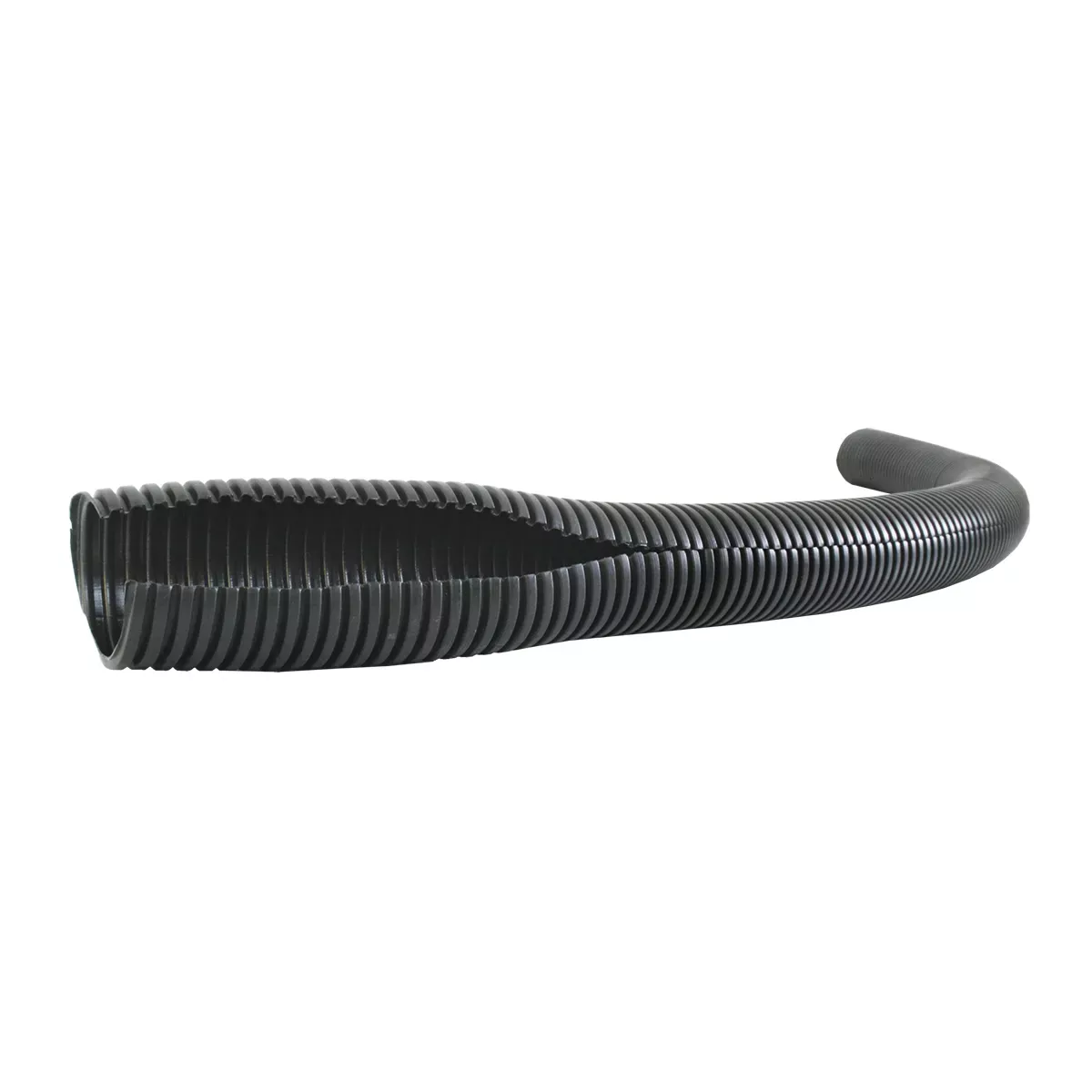 5/8" ID Black Corrugated Split Loom