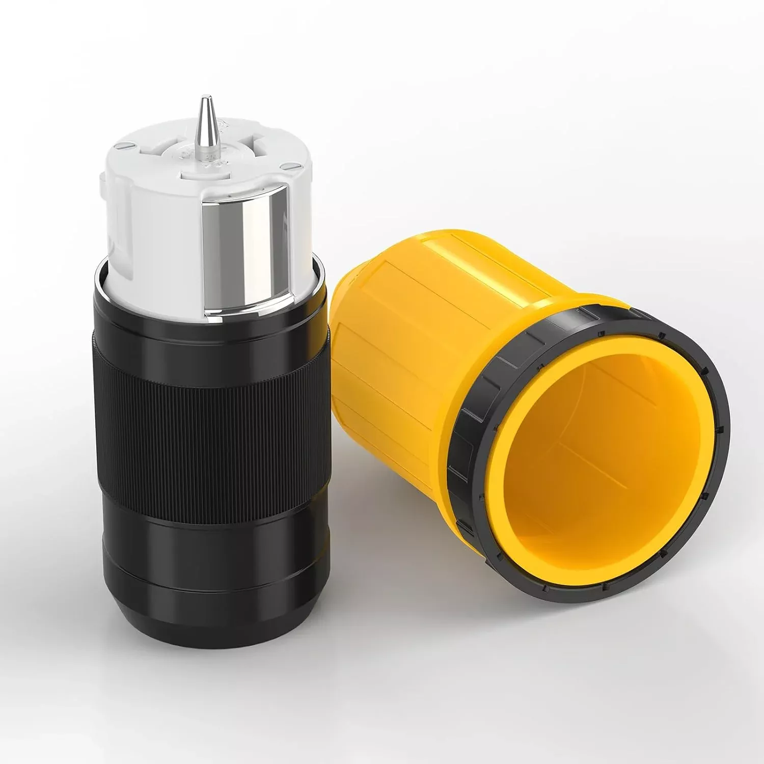 50 Amp RV Power Cord Cover with Boot Inlet - SS2-50R