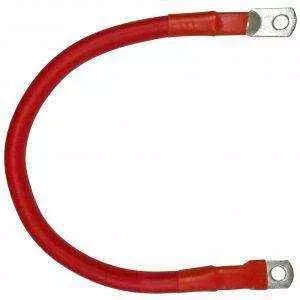 50mmsq Tinned Battery interconnect Power Lead Red 450mm