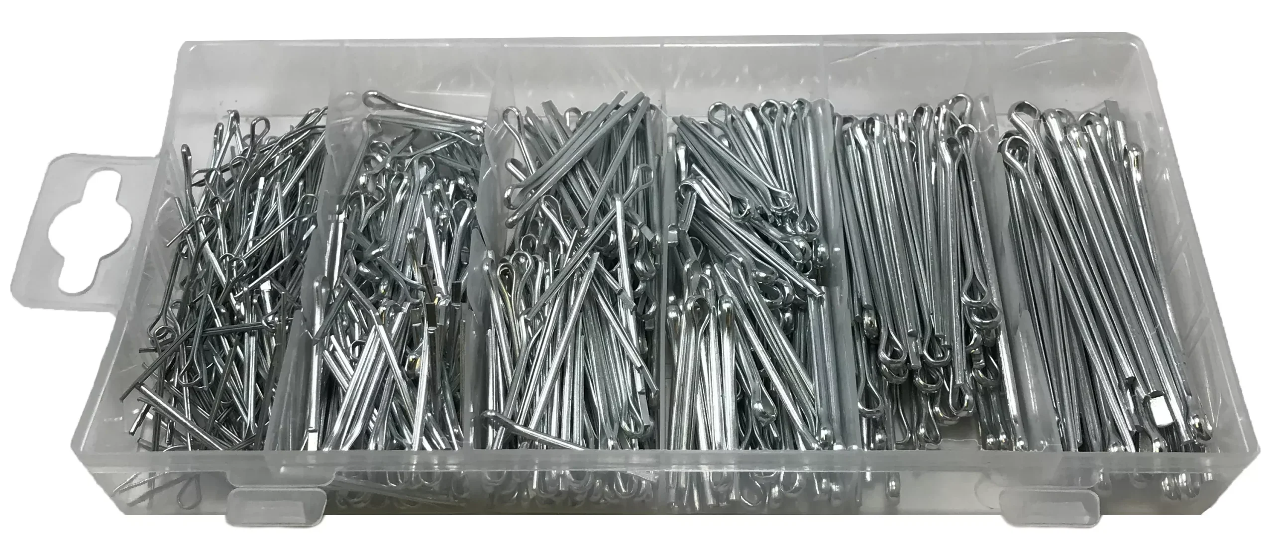 555 Piece Cotter Pin Clip Key Fitting Assortment Tool Set Kit