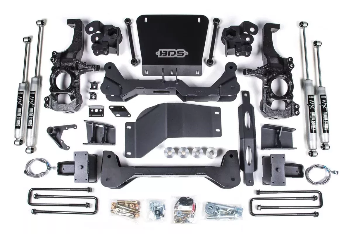 6.5" LIFT KIT 20-26 GM HD W/OVERLOADS (EXC AT4X/ZR2)-BDS756H
