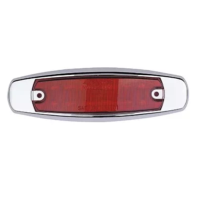 6" LED Clearance Marker - Red-12 Diodes
