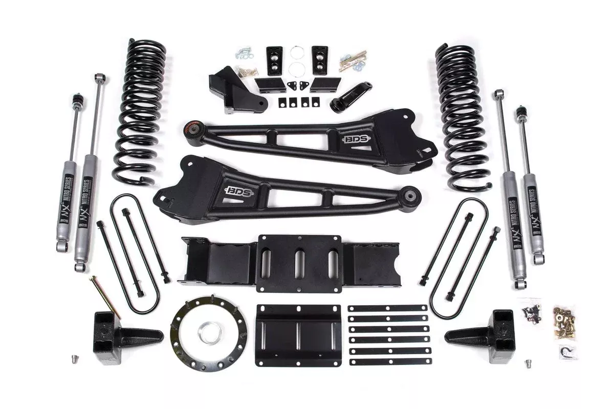 6" LIFT KIT 19-24 RAM 3500 DIESEL W/ OVERLOADS W/ 8-BOLT T-CASE-BDS1685H