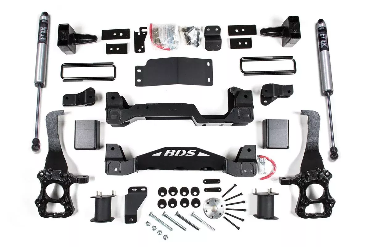 6" LIFT KIT W/ FOX 2.0 SHOCKS 15-20 F-150 4WD-BDS1532FS