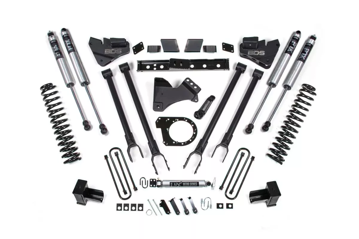 6" LIFT KIT W/ FOX 2.0 SHOCKS 17-19 S/DUTY 4WD DIESEL-BDS1528FS