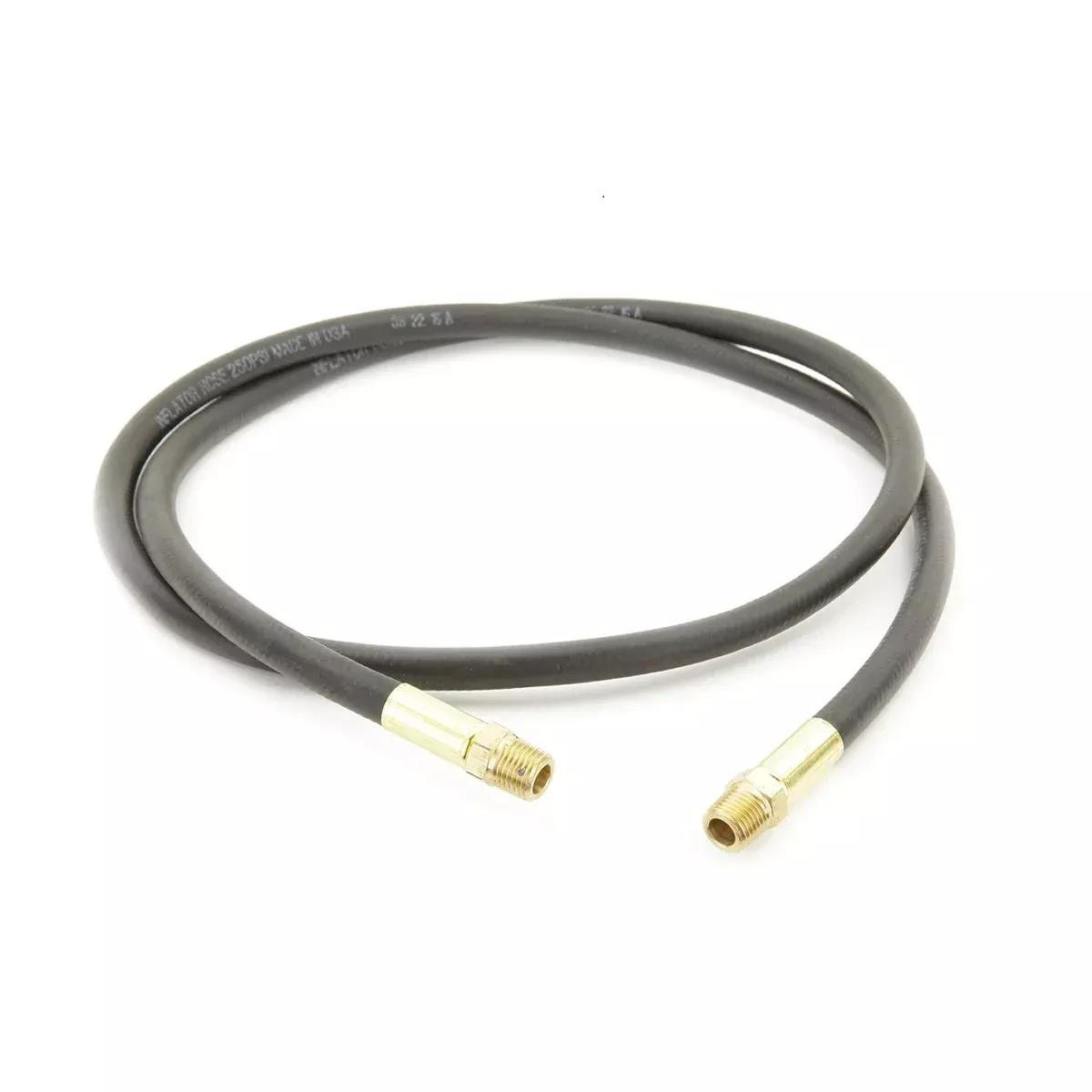 60" Inflator Hose Assembly (1/4" Male NPT Both sides)