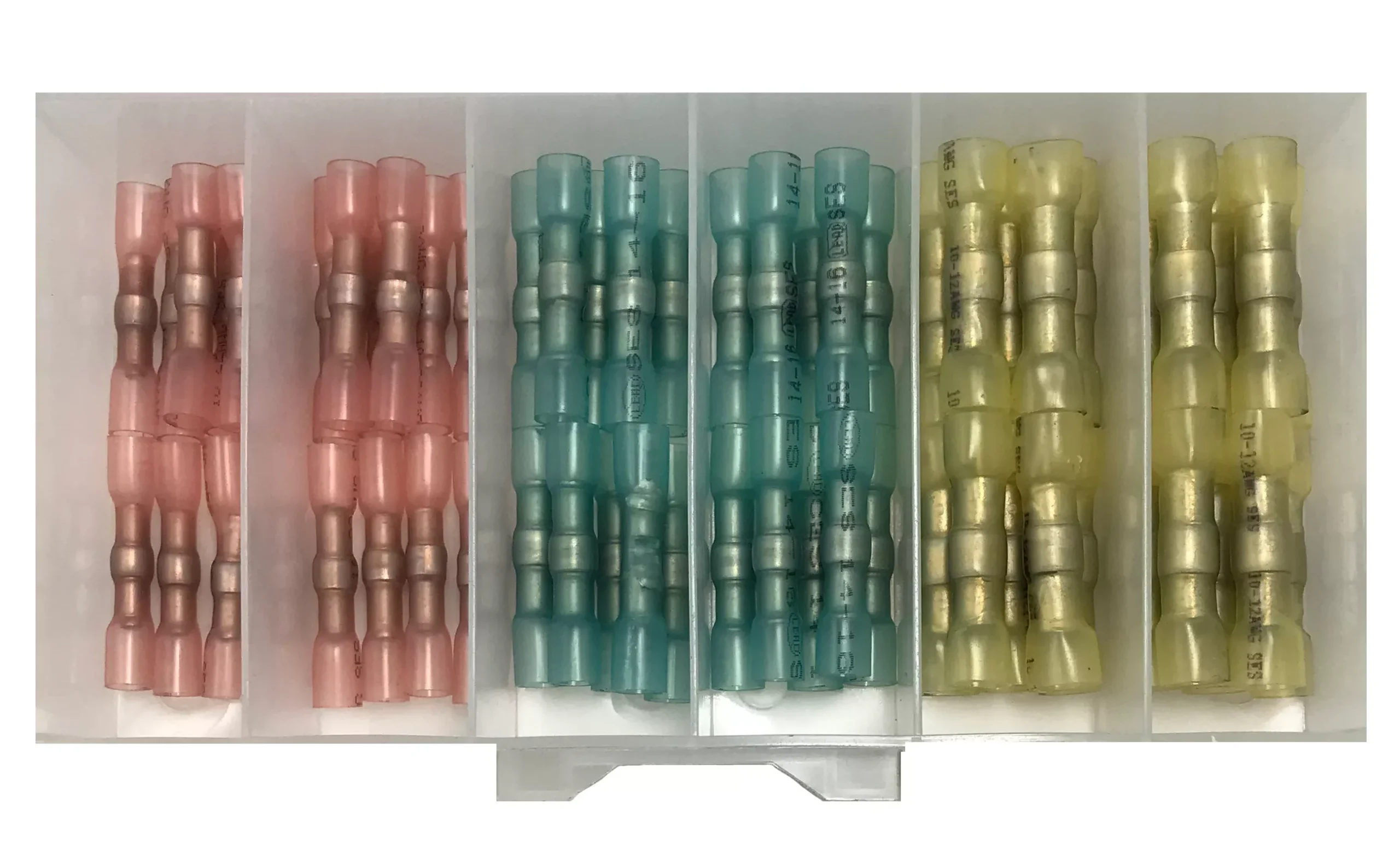 60 Piece Multilink Heat Shrink Solder & Crimp Butt Connector Assortment Kit